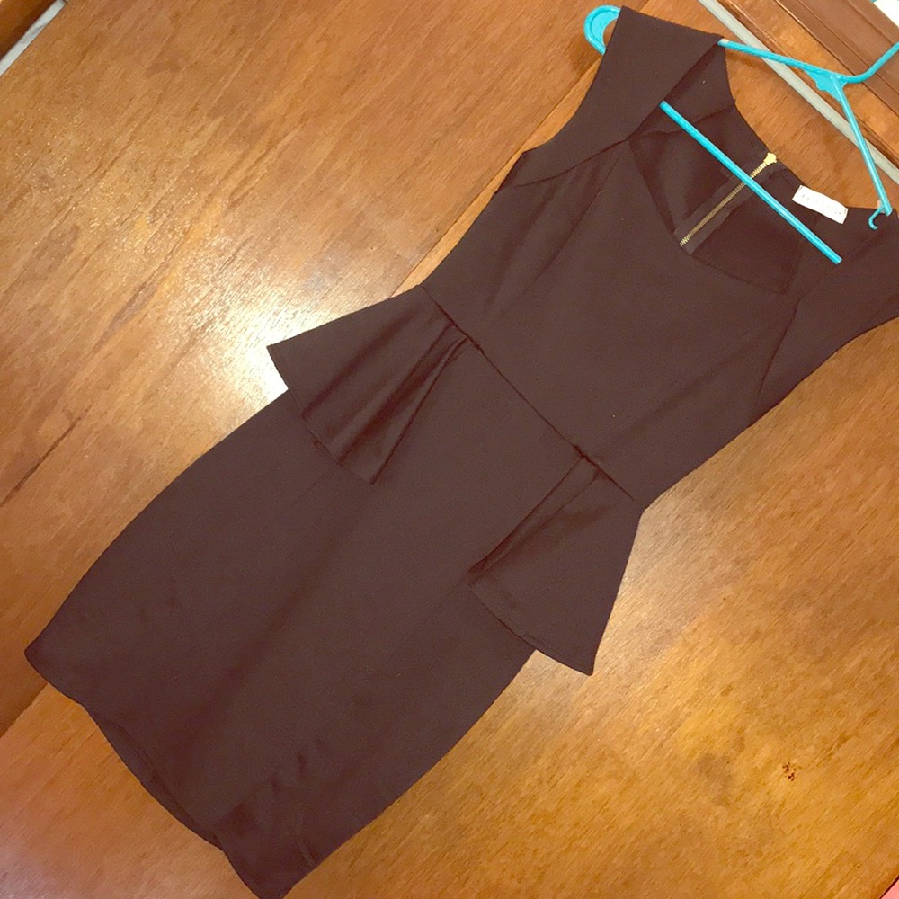 Peplum Dress, M